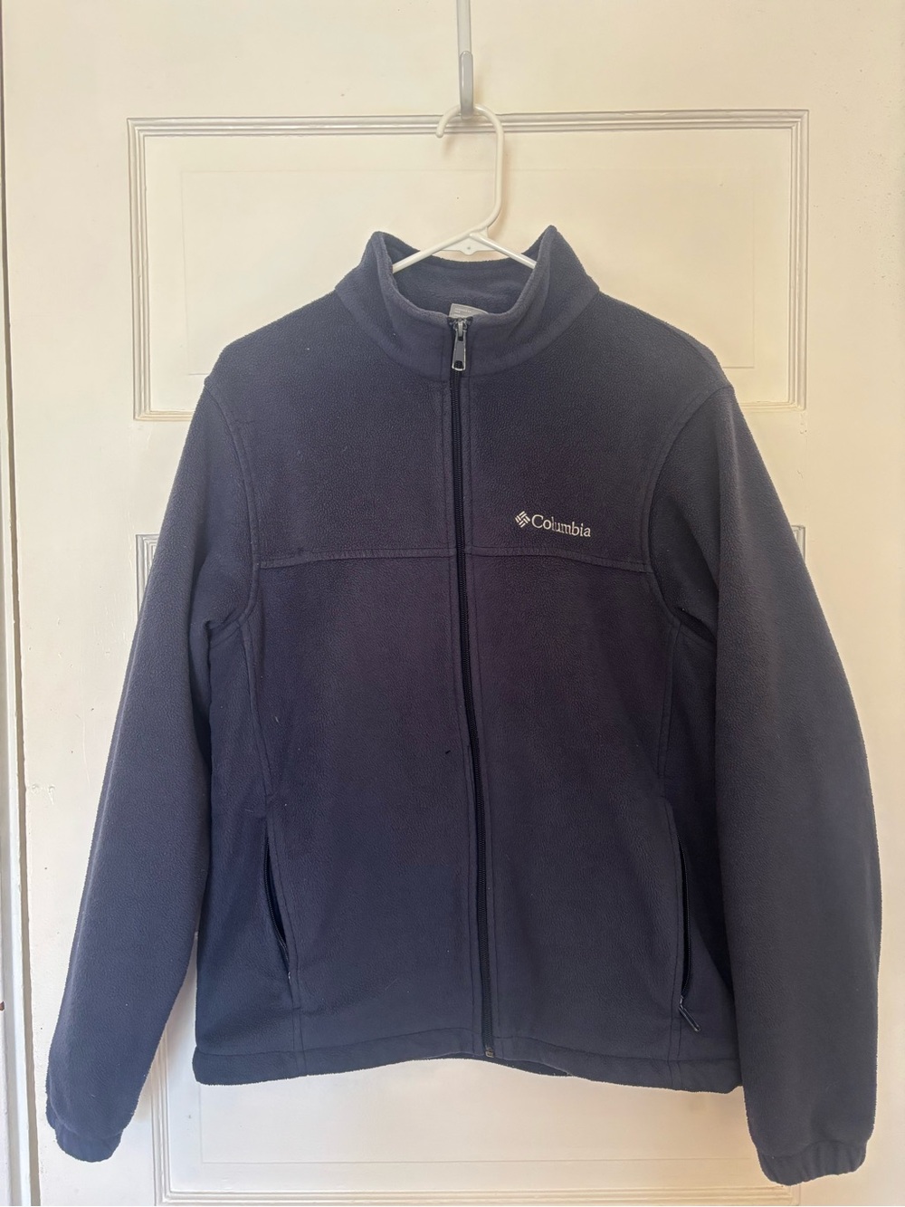 Columbia Men's/Navy Blue Full-Zip Fleece Jacket